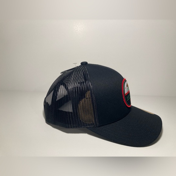 Black Hurley Trucker Hat, O/S - Picture 2 of 5